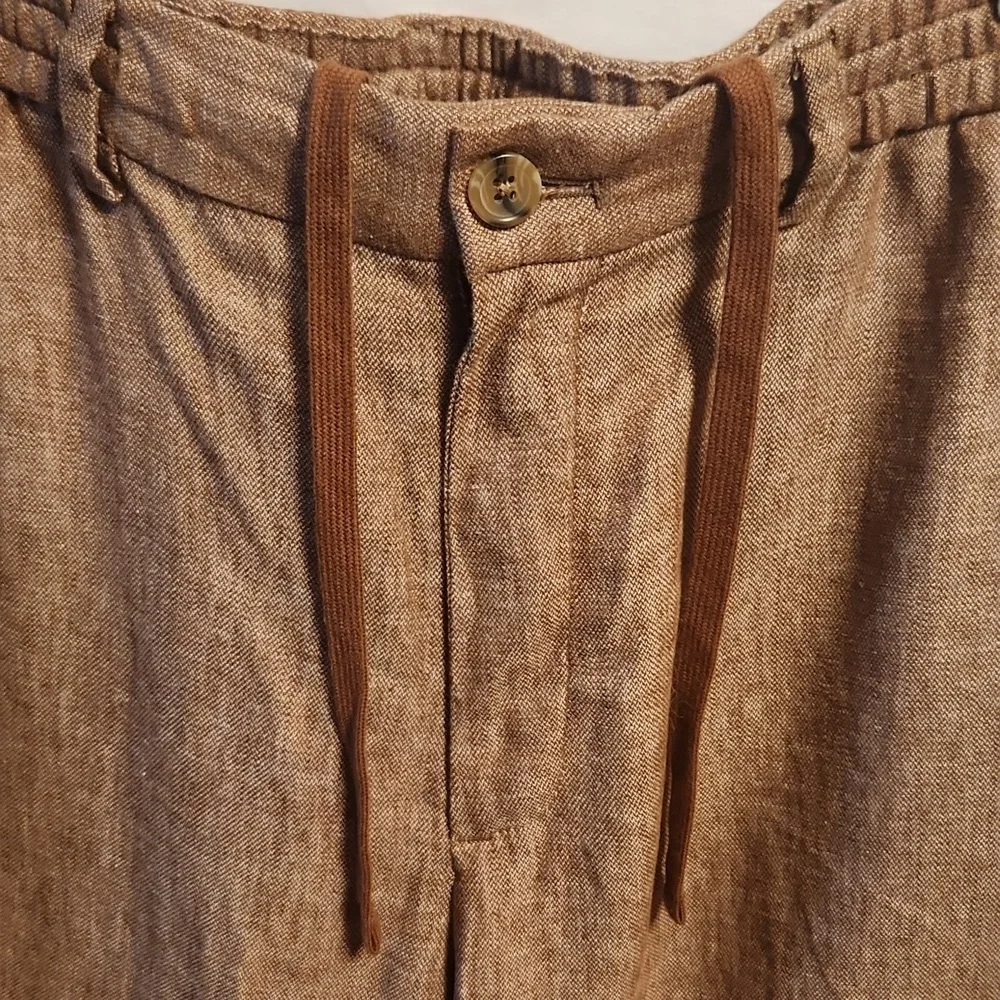 Banana Republic Factory Mason Athletic Tapered Tan Chinos sz 33/32
